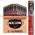 Jack Link's Beef Steak Original - Protein Snacks Beef Jerky Meat Snack with 23g of Protein Made with 100% Beef Individually Wrapped Bulk Snack Pack Keto Friendly - 2 Oz. (12 Count)