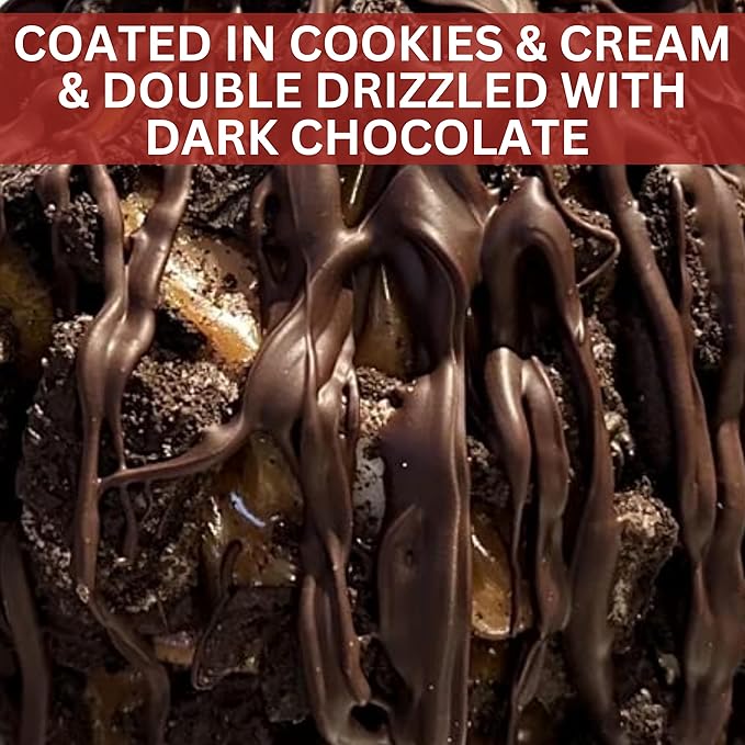 TV's Deli &amp Diner Gourmet Jumbo Caramel Apple | Caramel Cookies &amp Cream &amp Dark Chocolate | Handmade &amp Freshly Prepared (Cookies &amp Cream Dark Chocolate)