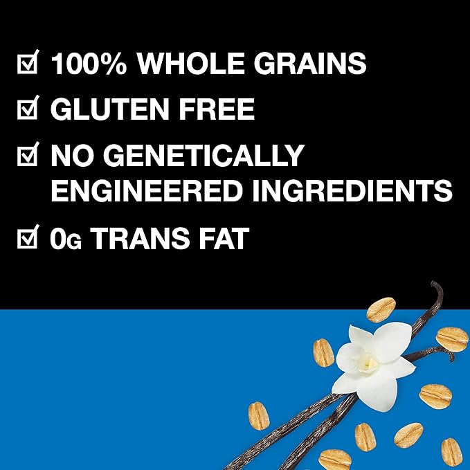 KIND Healthy Grains Vanilla Blueberry Granola with Flax Seeds Healthy Snacks Gluten Free 100% Whole Grains 5g Protein 11oz 6 Count