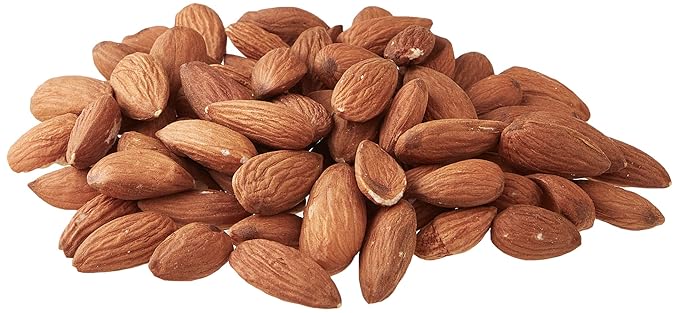 Amazon Brand Happy Belly Whole Raw Almonds (48 Ounce) and Roasted and Salted Peanuts (44 Ounce)