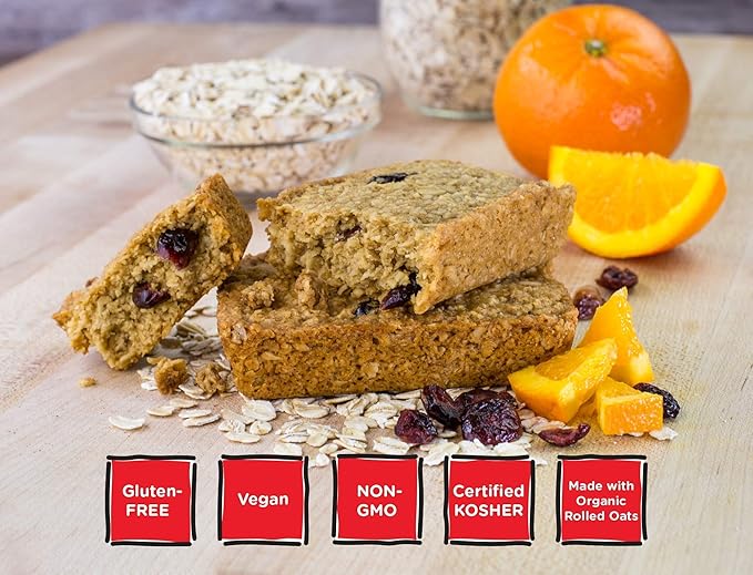 Bobo's Oat Bars Chocolate Chip and Cranberry Orange Variety Pack