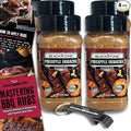 Blackstone Pineapple Sriracha Seasoning – Gourmet Griddle Premium Barbecue Rub 4 Pk (27.6 oz) + BBQ Masters &amp Opener (6 Items)!