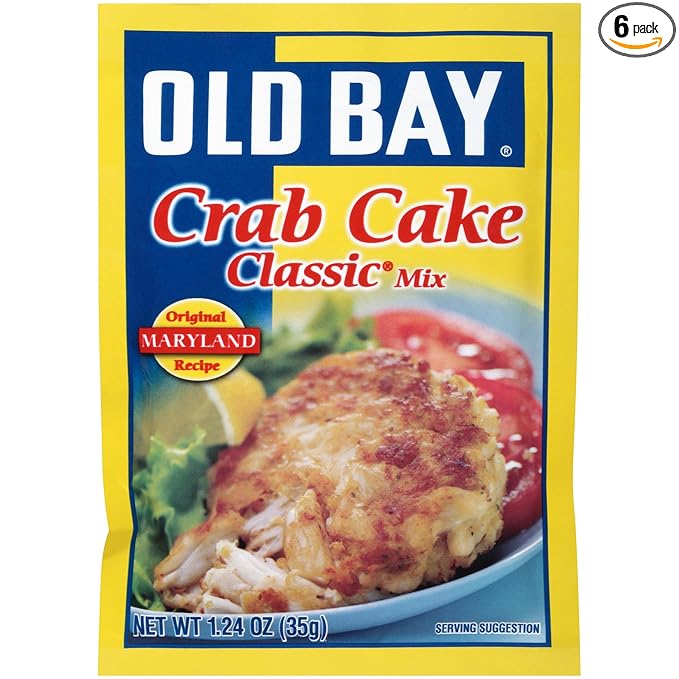 OLD BAY Crab Cake Classic Mix 1.24 oz (Pack of 6)