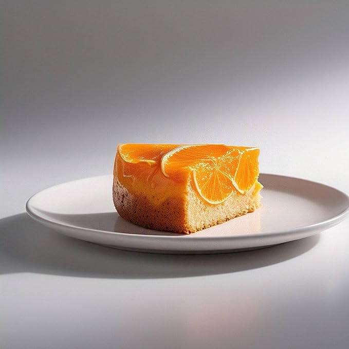 ANDY ANAND CHOCOLATIER Sugar Free Orange Glazed Cake 2 lbs - Fresh Natural Ingredients Handcrafted No Preservatives Perfect for Diabetics &amp Health-Conscious Dessert Lovers