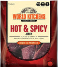 World Kitchens Jerky Hot &amp Spicy 3 Ounce