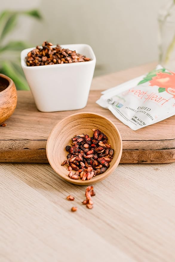 5 lb. SweetHeart Dried Pomegranate Seeds - Bulk | All Natural No Sugar Added | 100% Fruit | Non-GMO | Vegan | No Refrigeration Needed