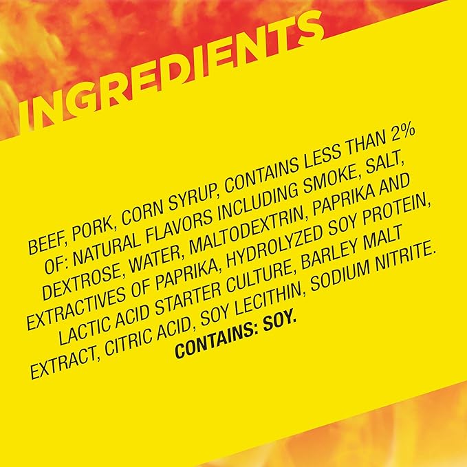 Slim Jim Monster Shortboi Smoked Meat Sticks Deli Style Original Flavor 7g Protein Per Stick Snack Size Easter Basket Stuffer for Men 0.9 oz. (24 Count)