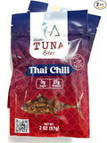 GOANA Tuna Jerky Bites Thai Chili High Protein Fish Snack Wild Caught Ahi Tuna Keto Paleo Low Carb Sugar Free Gluten Free Low Sodium 2 oz (2 Pack)