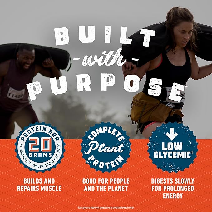 CLIF Builders - Chocolate Flavor - Protein Bars - Gluten-Free - Non-GMO - Low Glycemic &amp Chocolate Chip Cookie Dough Flavor - Protein Bars - Gluten-Free - Non-GMO - Low Glycemic