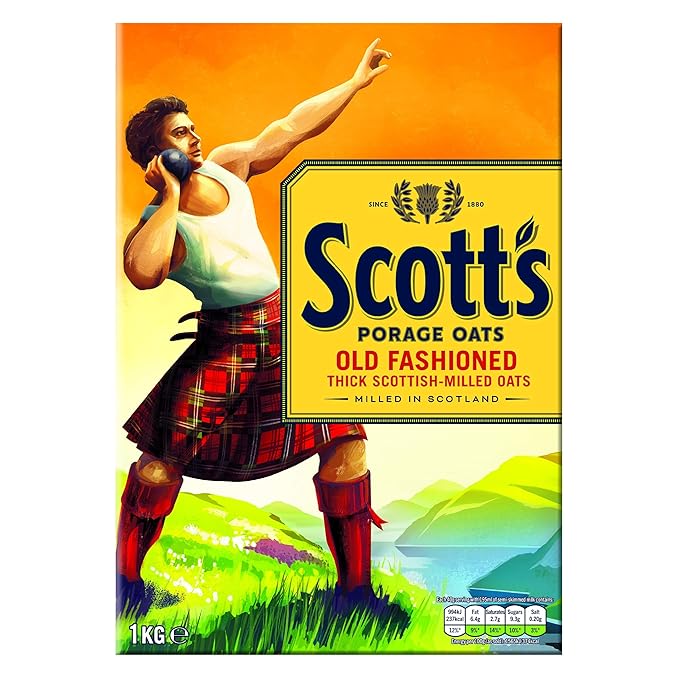 Scotts Old Fashioned Oats 1 kg (Pack of 12)