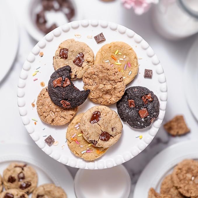 Peanut's Bake Shop - Vegan and Gluten-Free Cookie Mix | Non-GMO Kosher Cookie Mixes for Decadent Treats (Variety Pack - 4 Pack)