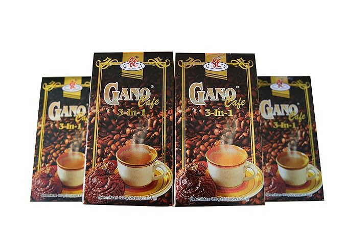 GANO EXCEL INTERNATIONAL 6 boxes GanoCafe 3 in 1 Ganoderma Coffee by Gano Excel