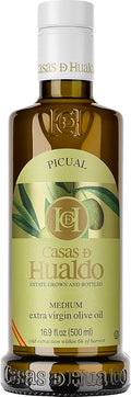 Casas De Hualdo Picual Extra Virgin Olive Oil Imported From Spain (500 ML Pack of 6)