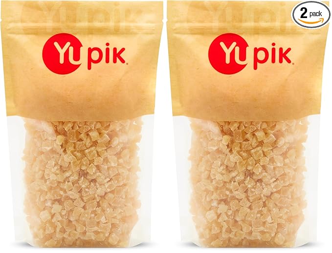 Yupik Diced Pineapple Sulfite Free Dried Fruits 2.2lb (Pack of 2)