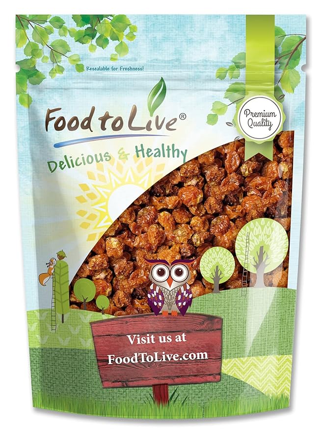 Food to Live Golden Berries 4 Pounds – Whole Dried Goldenberry Raw Unsweetened Unsulfured Kosher Ground Cherry Bulk. Rich in Vitamins A and C.