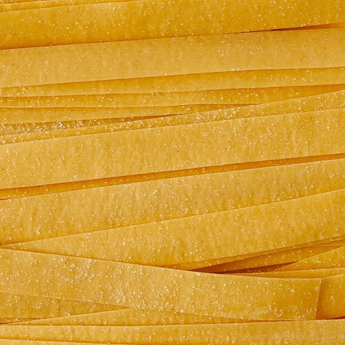 Cipriani Food Pappardelle Egg Pasta Noodles - USDA Organic Italian Pasta Extra Wide Flat Egg Noodle Pasta from Italy Non-GMO &amp Kosher - 250 Gram (Pack of 2)