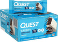 Quest Nutrition Crispy Cookies &amp Cream Hero Protein Bar 18g Protein 1g Sugar 3g Net Carb Gluten Free Protein Snack Keto Friendly 12 Count