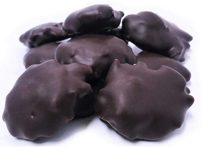 Gourmet Pecan Caramel Clusters with Dark Chocolate by It's Delish | 5 lbs Bulk Bag Premium Dark Chocolate Covered Nuts with Carmel Cluster | Christmas Gifts Bag of Chocolates Candy Nut Turtles with Pe