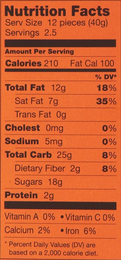 Dark Chocolate with Ginger Organic 3.50 Ounces (10 Bars)