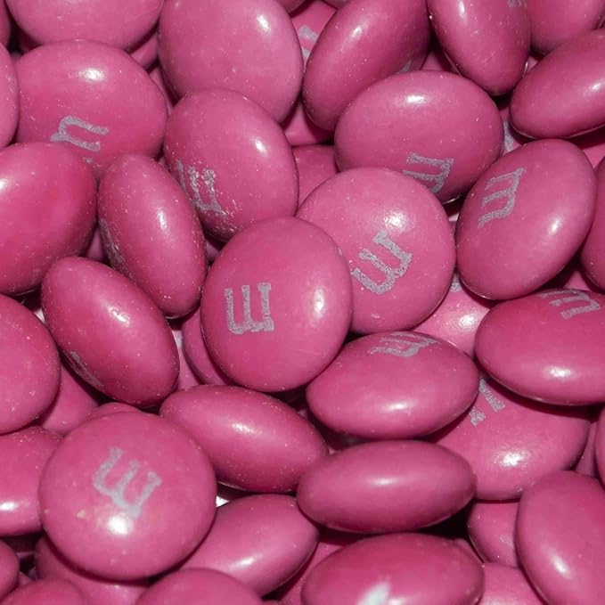 Dark Pink Milk Chocolate Coated Candies 12oz Bag - 375 M&ampMs