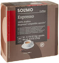 Amazon Brand - Solimo Espresso Capsules Medium Roast Compatible with Original Brewers Pack of 1x50 Capsule (50 count)