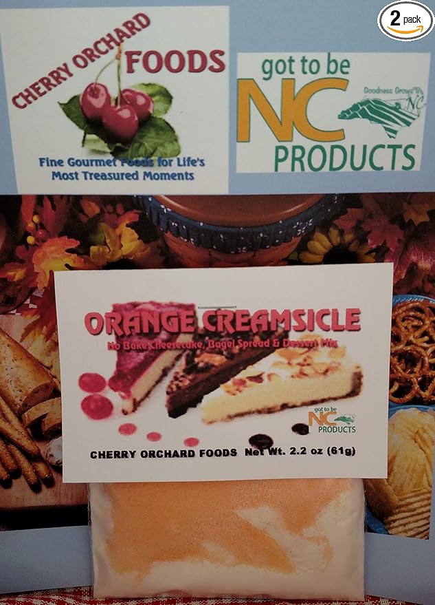 Orange Creamsicle Dessert Mixes (2 mixes)