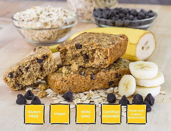 Bobo's Oat Bars Chocolate Chip and Banana Chocolate Chip Variety Pack