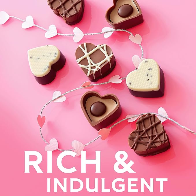 GHIRARDELLI Sweet Hearts Premium Chocolate Truffle Assortment Gift 4.4 oz
