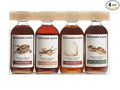 Runamok Organic Vermont Maple Syrup Sampler | Tea Pairing Maple Syrup Collection | 2 oz (4 count) | 60mL | Traditional and Infused Organic Maple Syrups