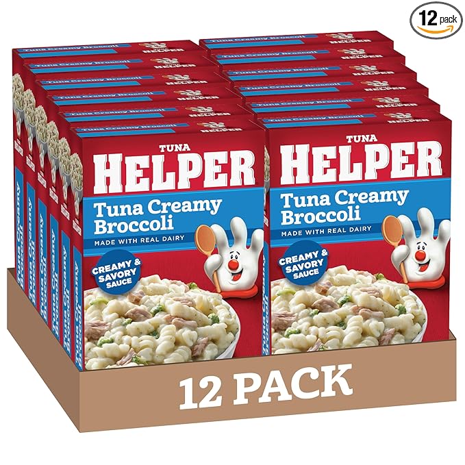 Tuna Helper Creamy Broccoli Pasta 6.4 Ounces 12 per Case