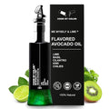 Flavored Cold Pressed Avocado Oil for Cooking Organic Avocado Oil Cooking Oil for Keto Vegan Kosher No Sodium GMO MSG or Additives Frying Oil 350 mL 11.8 Fl Oz Me Myself &amp Lime Flavor