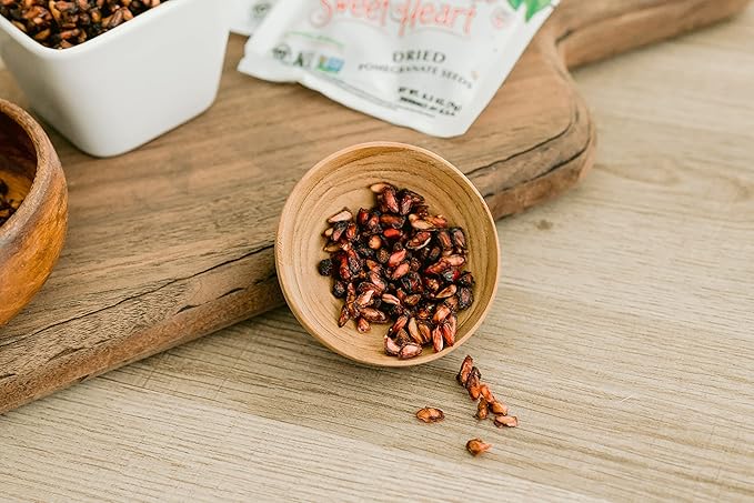 5 lb. SweetHeart Dried Pomegranate Seeds - Bulk | All Natural No Sugar Added | 100% Fruit | Non-GMO | Vegan | No Refrigeration Needed