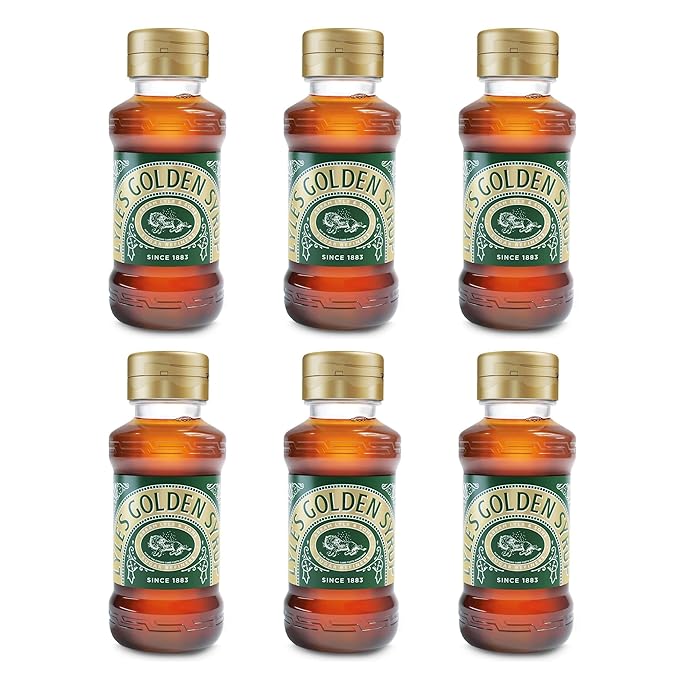 Tate &amp Lyles Squeezy Golden Syrup (6-11oz Bottles)
