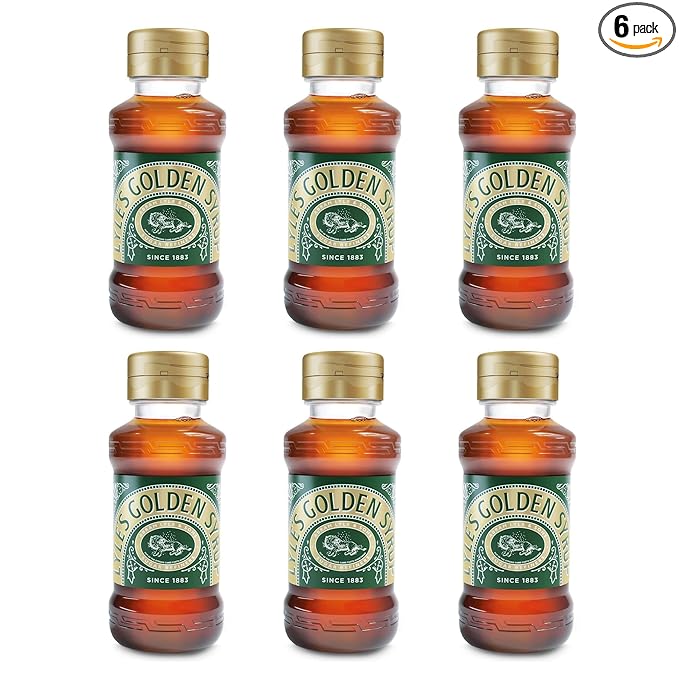 Tate &amp Lyles Squeezy Golden Syrup (6-11oz Bottles)