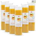 isiBisi Gluten-Free Spaghetti Pasta 6-Pack - Artisanal Corn and Rice Noodles - Vegan Non-GMO Made in Italy (14.11 oz.)