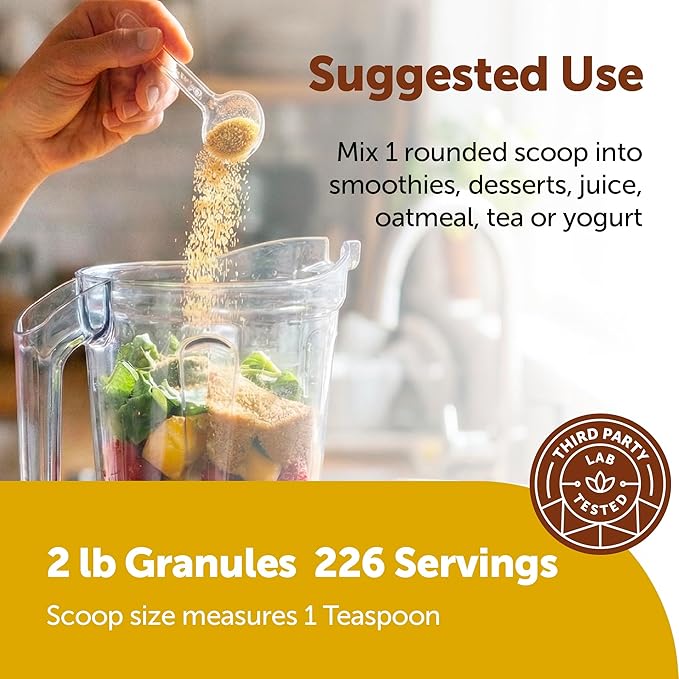 Micro Ingredients Golden Monk Fruit Sweetener with Allulose 2 lbs | 1:1 Brown Sugar Substitute No Erythritol No Aftertaste | Zero Calorie Sugar Alternative for Baking Coffee &amp Tea | Keto Vega