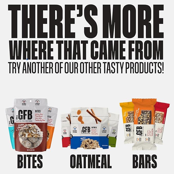 The GFB Gluten Free Protein Cookie Bites Nut Free Variety Pack – Super Tasty Allergen Friendly Fudge Brownie Cookie Dough &amp Birthday Cake Vegan Protein Bites 4 Oz (6 Count)