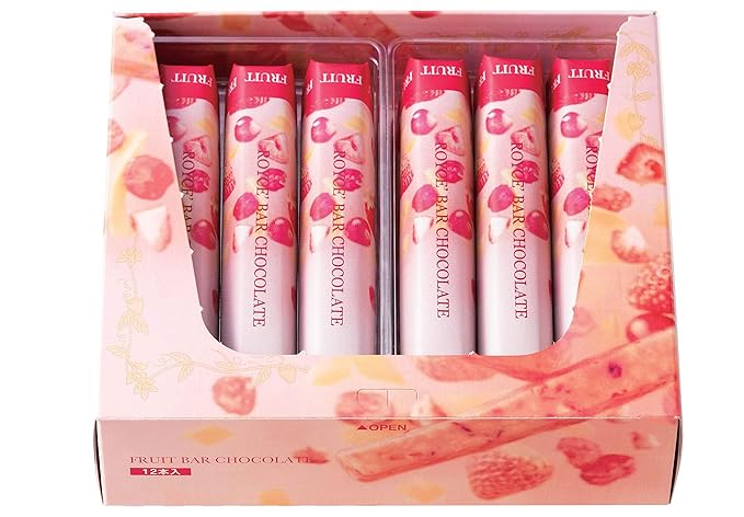 ROYCE' Fruit Bar Chocolate - Fruit Flavored Chocolate Bar| Gourmet Snack for Gifting &amp Indulging | Japanese Chocolate from Hokkaido (12 Pieces of Chocolate)