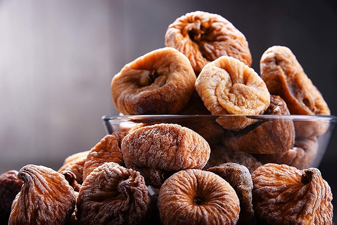 ORGANIC GREEK Kalamata Sundried Figs - USDA Organic Certified - NONGmo - Vegan - Gluten Free - High Fiber - No Sugar Added - No Preservatives - No Coloring - Unsulfured - Product of Greece - Sweet Tas
