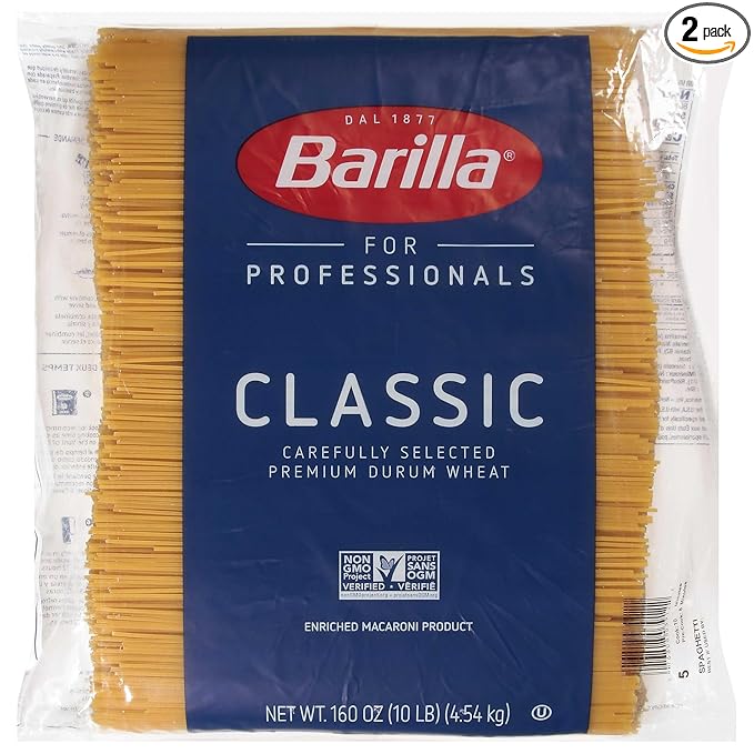 Barilla Spaghetti Pasta 160 Ounce (1000354005)
