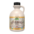 NOW Foods Certified Organic Maple Syrup Grade A Amber Color 100% Pure Light Delicate Flavor Certified Non-GMO 32-Ounce