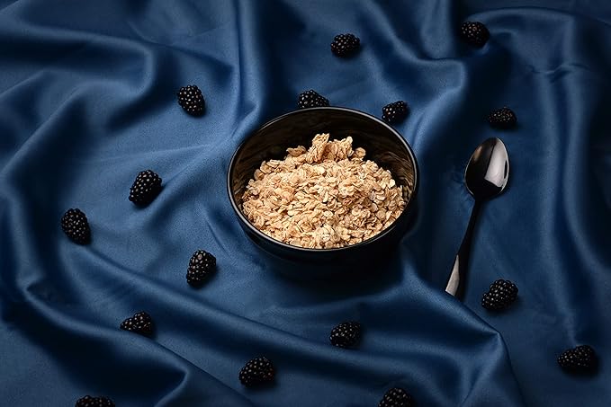 Burl Barley Granola Honey Granola 1 lb Bulk 3 Pack Rolled Barley Grain Great Granola for Parfaits Whole Grain Clean Ingredients