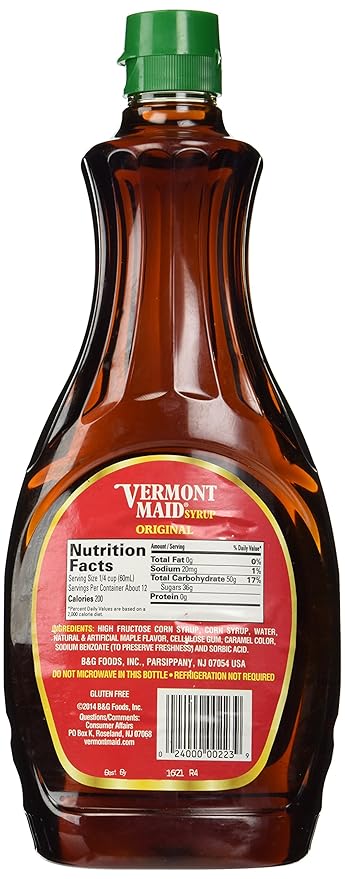 Vermont Maid Syrup 24-Ounce (Pack of 3)