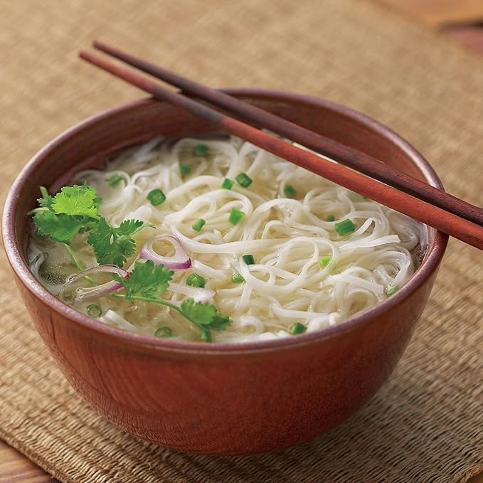 Thai Kitchen Gluten Free Garlic &amp Vegetable Instant Rice Noodle Soup 1.6 oz (Pack of 12)