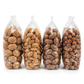 Premium In-Shell Nut Variety Pack 4 lbs Mixed Nuts in Shell Walnut Almond Pecan &amp Hazelnut Separate Bags Packed in One Box Fresh Whole Nuts