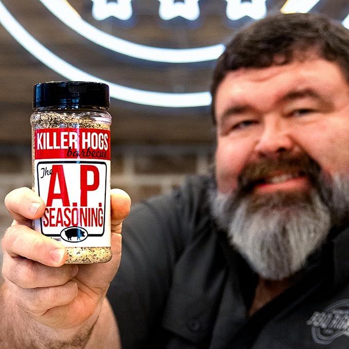Killer Hogs The BBQ Rub + HOT BBQ Rub + AP Rub Bundle | Top 3 Seasonings for Grilling Smoking Searing and Seasoning Beef Chicken Pork Fish Veggies and More | 37 Ounces
