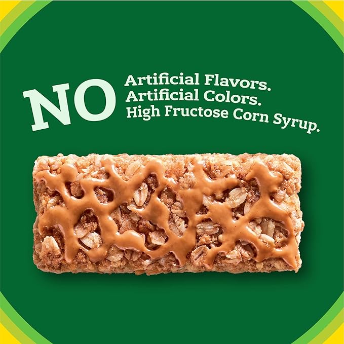 Nature Valley Crunchy Granola Bars Peanut Butter 12 Bars 8.94 OZ (6 Pouches) (Pack of 6)