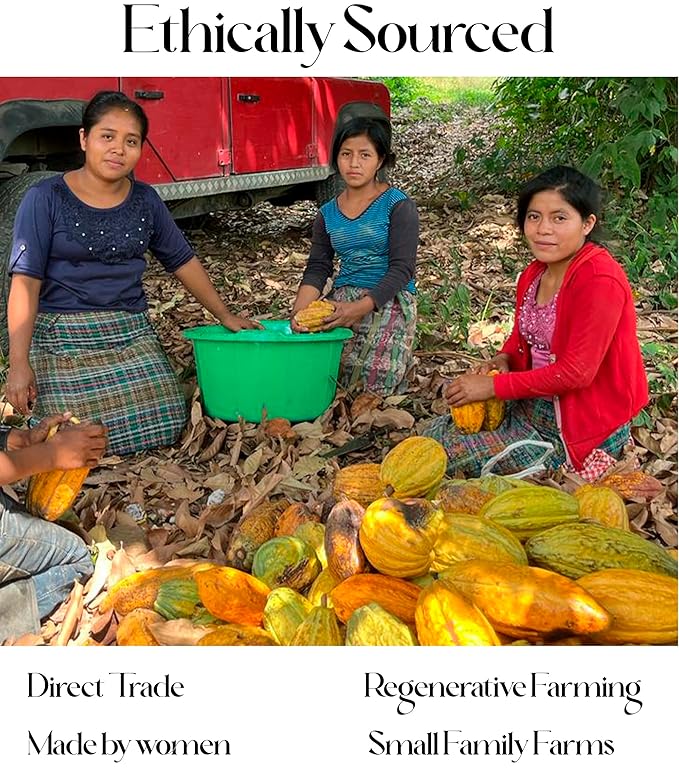 Ceremonial Cacao Ancestral by 5ô2-8 oz - Sugar Free - Anti Oxidant SuperFood - Ancient Indigenous Drink from the Mayans - For Ceremonies - Vegan - Keto - Baking (Cacao 8oz)
