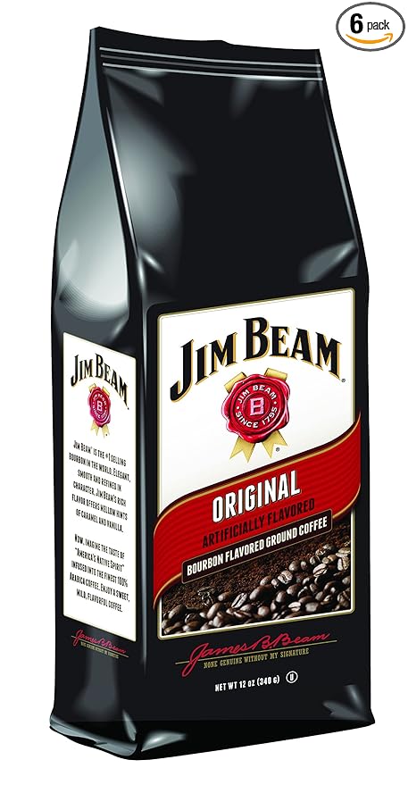 Jim Beam Original 12 Ounce (Pack of 6)