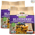 War Eagle Mill Organic Blueberry Buttermilk Pancake &amp Waffle Mix 22 oz Bag (Pack of 2)